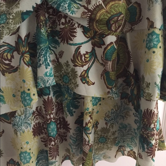 Lane Bryant vintage 3 tiered 3/4 sleeve - Picture 6 of 7